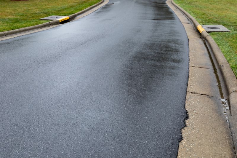Finished Asphalt Driveway