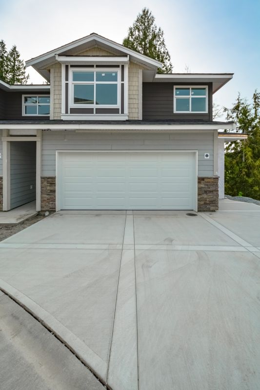 Modern driveway materials like concrete, asphalt, or pavers are designed to withstand wear and tear
